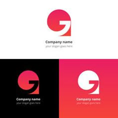 letter g logo design with blue and black colors