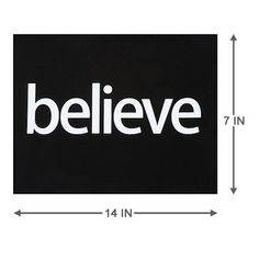 a black and white photo with the word believe in it's center, surrounded by an arrow