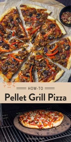 how to make a pellet grill pizza