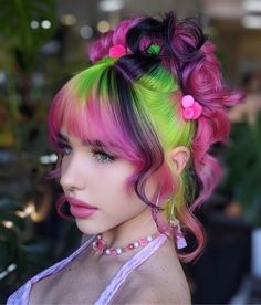 Unusual Hair Colors, Rocker Hair, Boosting Confidence, Dramatic Hair, Cute Hair Colors, Creative Hair Color, Coloured Hair, Hair Idea