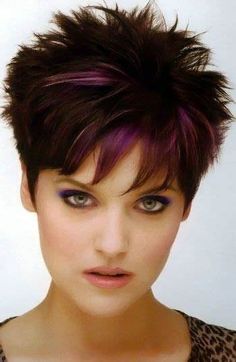 Bang Cut, Dry Painting, Spike Hair, Spikey Hair, Short Textured Hair, Choppy Hairstyles