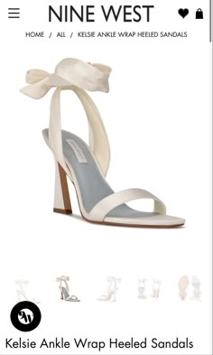 Heels For Graduation White Dress, Heals For Graduation, Heels For Graduation, Graduation Shoe, Shoes For Graduation, Grad Heels, Prom Shoes White, Shoes For Prom, Grad Shoes