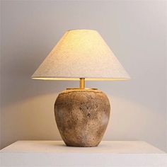 Vintage Taupe Wabi Style Table Lamp | Ceramic Bedside - Minimalist Lamps Studio Mcgee Ceramic Lamp, Mcgee And Co Living Room Lamps, Table Lamps Australia, Taupe Lamps, Led Floor, Style Table, Led Floor Lamp, Energy Efficient Lighting, Modern Minimalism