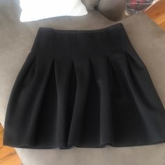 Express Pleated Skirt. Nwot 13.5” Across Waist, 18” Long Black A-line Mini Skirt With Lining, Pleated Skirt, Black Color, Womens Skirt, Size 6, Skirt, Full Service, Women Shopping, Black