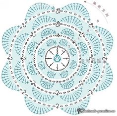 a blue and white circular design with words written in chinese