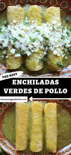 the best enchiladas verdes de pollo are made with fresh ingredients