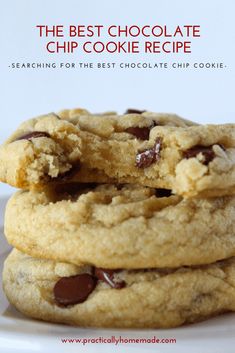 the best chocolate chip cookie recipe searching for the best chocolate chip cookie is easier than ever