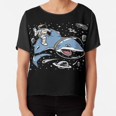 "astronaut in space " T-shirt by MS2021 | Redbubble