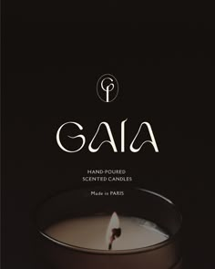 Branding, Logo Design, Packaging, Candle Design Luxury Candle Brands, Daisy Photo, Candle Logo Design, Typographie Logo, Katie Daisy, Mises En Page Design Graphique, Candle Logo, Create Logo, Candle Studio