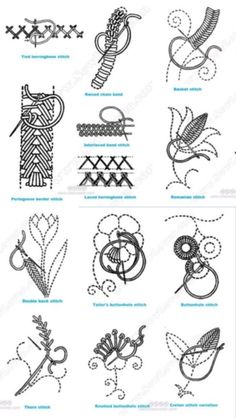 embroidery designs for different types of sewing