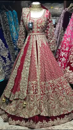 Custom order one of these gorgeous lachas in any size and color combination! Entirely handcrafted by the finest artisans in India! Perfect of a nikah or walima ceremony! Manish Malhotra Lehenga, Bridal Lehenga Collection