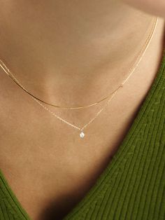 Editor's NotesJewelry collection from LUNNE will flatter any look gracefully.- Signity stone necklace- Minimal and elegance- High shine texture- Works well with layering- Cable chain with extender*Price may vary by option.Measurement (in.)* Length Options as below- 15/15.7 in.- 15.7/16.5 in.Composition & Care- 14K Gold, AAA Signity Stone- Avoid direct heat and moisture- Wipe with a dry clothDesigner- by LUNNE Texture Words, Stone Necklace, Cable Chain, Layering, Moisturizer, Composition, Cable, Heat, Texture