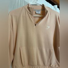 Crop Top 1/4 Zip, Light Pink. In Brand New W/O Tags Condition. 1/4 Zip, Light Pink, Brand New, Crop Tops, Womens Tops, Pink, Women Shopping, Color