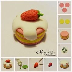 there are many different pictures of cakes made to look like food