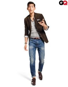 (31) Pinterest Jeans With Dr Martens, Monkstrap Shoes, Interesting Clothing, Mens Smart Casual Outfits, Dress Shoes For Men, Joseph Gordon Levitt, Gents Fashion, 2024 Style, Smart Casual Men