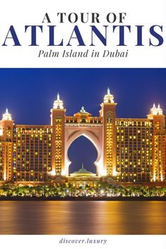 the front cover of a travel book with an illuminated hotel in the background