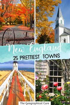 the new england 25 prettiest towns