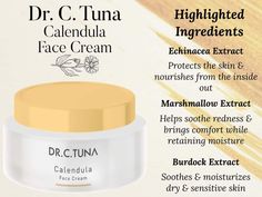 Calendula Face Cream, Dry Sensitive Skin, Beauty Influencer, Health Info, Cider Vinegar, Apple Cider Vinegar, Apple Cider, Face Cream