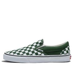 Vans Slip-On VN0A7Q5D6QU (SNKR/Skate/Casual/Unisex/Low Top/Non-Slip/Wear-resistant) Slip On Vans Outfit, Slip On Vans, Vans Outfit, Shoes Green, Buy List, Vans Slip On, Wishful Thinking, Fit Check, Vans Shoes