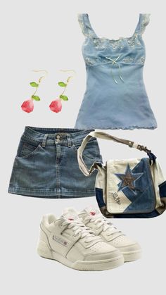 Nerdy Outfits, Clothes Y2k, 90s Inspired Outfits, 90s Fashion Outfits, Cute Lazy Day Outfits, Lazy Day Outfits, How To Make Clothes, Refashion Clothes, Cute Everyday Outfits