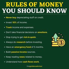 the rules of money you should know