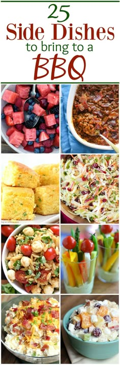 25 side dishes to bring to a bbq