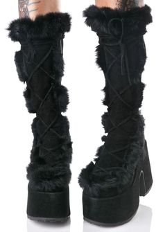 Boots Shoes Women, Edgy Boots, Trendy Winter Fashion, Goth Shoes, Goth Boots, Gothic Boots, Punk Shoes, Cosplay Boots, Punk Boots