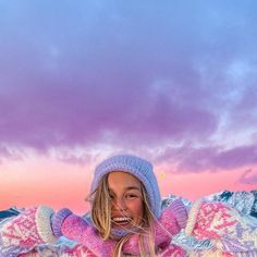 Helene Myhre on Instagram: "“There’s no way we’ll go to Lofoten to hunt cotton candy skies and get it at the first attempt”…🌝 In other words the expectations were really low, and then we got this?!! We stayed at the top for so long and it was freezing, but the colors just kept getting better so we couldn’t really leave :’) PLEASE NOTE ❤️ These stairs are so slippery during the winter and I highly recommend wearing spikes and really do your own judgement if it’s safe and worth it to go. The conditions changes so quickly, so even if we did it two days ago it can be much worse tomorrow. Winter hiking is a much bigger risk than in the summer, so please be extra careful 💘" Clumsy Aesthetic, Norway Fashion, Tromso Norway, Cotton Candy Skies, Ski Aesthetic, Cotton Candy Sky, Alaskan Cruise, Winter Inspo, Adventure Aesthetic