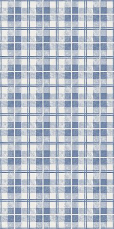 a blue and white checkered wallpaper pattern