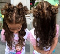 Messy Curly Hair, Popular Girls, Cool Hairstyles For Girls, Messy Buns, Princess Hairstyles