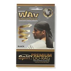 The Wav Enforcer Extra Large Premium Black Do-Rag is great for both men and women. Protects hair during sports and other high-energy activities. Do Rag, Energy Activities, Sally Beauty, Long Tail, High Energy, Protective Hairstyles, Ups, Extra Large, Hair Care