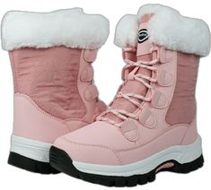 Pink Winter Boots, Cute Winter Boots, Knee High Sandals, Winter Boots For Women, Waterproof Winter Boots, Snow And Ice, Waterproof Shoes, Snow Boots Women, Winter Snow Boots