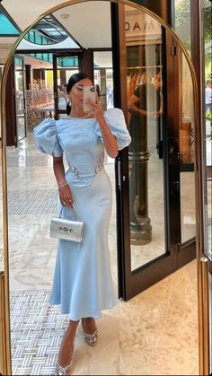 Blue Gown Prom, Gown Prom Dresses, Dorothy Dandridge, Elegant Prom Dresses, Blue Gown, فستان سهرة, Gown Prom, Wedding Guest Outfit Summer