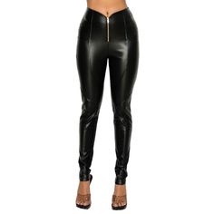 Features: By: Privy Style: Pb30545 Fabric: Polyester/ Pu Pb30545 Year Round Size: M Condition: New With Tags Cargo Leggings, Zipper Pants, Pocket Leggings, Faux Leather Pants, Short Leggings, Leather Shorts, Leather Zipper, Pants Black, Colorful Leggings