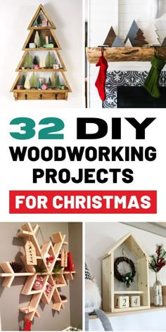 32 diy woodworking projects for christmas