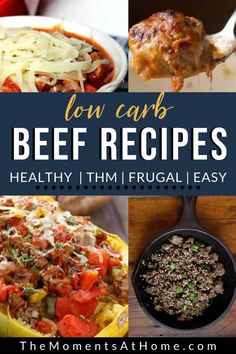 low carb beef recipes that are healthy and frugal