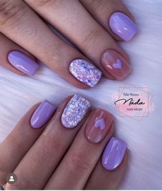 Manicure 2023, Nails February, New Nails, Short Nail, Nail Idea, Short Nail Designs, Sparkly Nails, Manicure Ideas, Wedding Nails