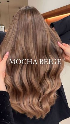 Cool Beige Hair, Brown Beige Hair Color, Beige Hair Highlights, Natural Beige Hair, Milktea Hair Balayage, Coffee Beige Hair Color, Different Shades Of Brown Hair Color, Cute Natural Hair Colors