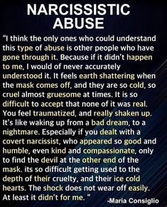 My narcissistic husband walked out 3 years ago with no warning. He stole  my jewelry, cleaned out our bank accounts, left me with 2 mortgages. I had to go bankrupt and am homeless. I have not heard from him since. He was engaged again in 2 weeks, even though we are still married. I had no clue about the depth of his evilness. I had no knowledge about narcissistic people. We were married for 15 years. After 3 years, I have finally healed enough to begin divorce proceedings. He flat out deserted m Relationship House, Narcissistic Behavior, It Goes On, Toxic Relationships, Narcissism, Psych