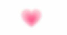 a pink heart on a white background