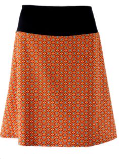 Patterned skirt in A shape with double yoke soft Oeko Tex 100 cotton, wonderfully  comfortable due to the stretchy yoke  with pleasant inner side The cut adapts wonderfully to the body shape and falls especially nice Because the skirt can be a bit higher or lower for the best fit on you The popular gift feelings happy, stable, secure, affectionate, nice and soft, warm and comfortable to wear excellent fabric quality, wash at 30 o C material Cotton 97%, elastane 3% Size, Measures (XS-L) E.g. size Erin Kelly, Warm Skirts, Patterned Skirt, Skirt Pattern, Body Shape, Body Shapes, Skater Skirt, Womens Skirt, Clothes For Women