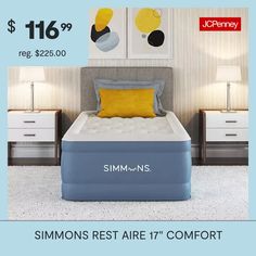 the mattress is on sale for $ 16 99 reg $ 25 00