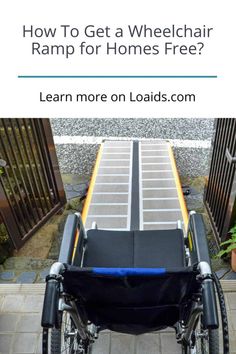 a wheelchair with the words how much does it cost to rent a wheelchair ramp?