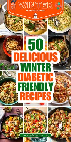 Managing diabetes during the winter months can feel challenging, especially when the cold weather calls for comfort food. But with the right ingredients and a bit of creativity, you can enjoy hearty, flavorful meals without compromising on health. These 50+ winter diabetic-friendly recipes offer a variety of options that are low in sugar and carbs but rich in nutrients and taste. Whether you're craving warming soups, nourishing stews, or even cozy desserts, these recipes are designed to keep your blood sugar in check while providing the comfort of classic winter meals. Low Carb Cold Weather Recipes, Healthy Cold Weather Meals, Winter Comfort Food Recipes Cold Weather, Comfort Soups Cold Weather, Prediabetic Diet Recipes, Soup Recipes For Diabetics, Low Carb Winter Meals, Cold Winter Recipes, Sugar Free Meals