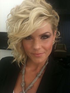 Kimberly Caldwell, Mohawks, Blonde Haircuts, Top Hairstyles, Popular Haircuts, Love Hair, Hair Today, Great Hair