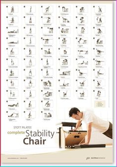 PRICES MAY VARY. This full-size wall poster includes individual photograph highlights of all 36 exercises of the STOTT PILATES Arc Barrel repertoire Dry mount or frame to suit your décor for quick visual reference of each move in sequence Featuring suggested repetitions for each exercise, the Complete Arc Barrel Wall Chart makes planning workouts easy Printed on recycled paper using vegetable-based inks that contain low VOCs (volatile organic compounds) Pilates Wall, Stott Pilates, Reformer Exercises, Pilates Chair, Workout Songs, Chair Exercises, Kickboxing Workout, Partner Workout