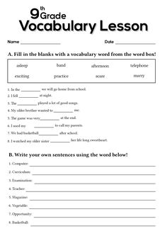 the words in this worksheet are very difficult to read, but it doesn't