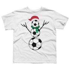 Funny Christmas Shirts Soccer Snowman T-Shirt is a cozy ring spun cotton t-shirt designed by RaisedByBears for Design By Humans. Pick up this tee and support one of our global artists today. Size: small. Color: white. Gender: male. Age Group: kids. Sleeve Packaging, Funny Christmas Shirts, Funny Christmas, Christmas Humor, Christmas Shirts, Workout Shorts, Cotton T Shirt, Sleeve Styles, Fitness Fashion