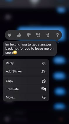 the text message is being displayed on an iphone screen, and it appears to be in conversation with someone else