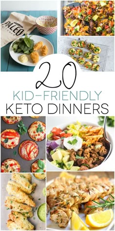 20 kid friendly keto dinners